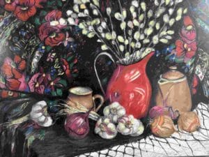 Martwa natura z baziami